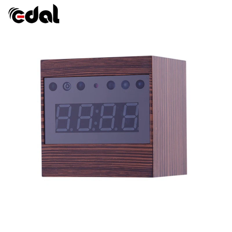

EDAL 1080P Wireless Camera Alarm Clock Mini Camera Home Security Surveillance Camera Recorder with Night Vision Remote Control