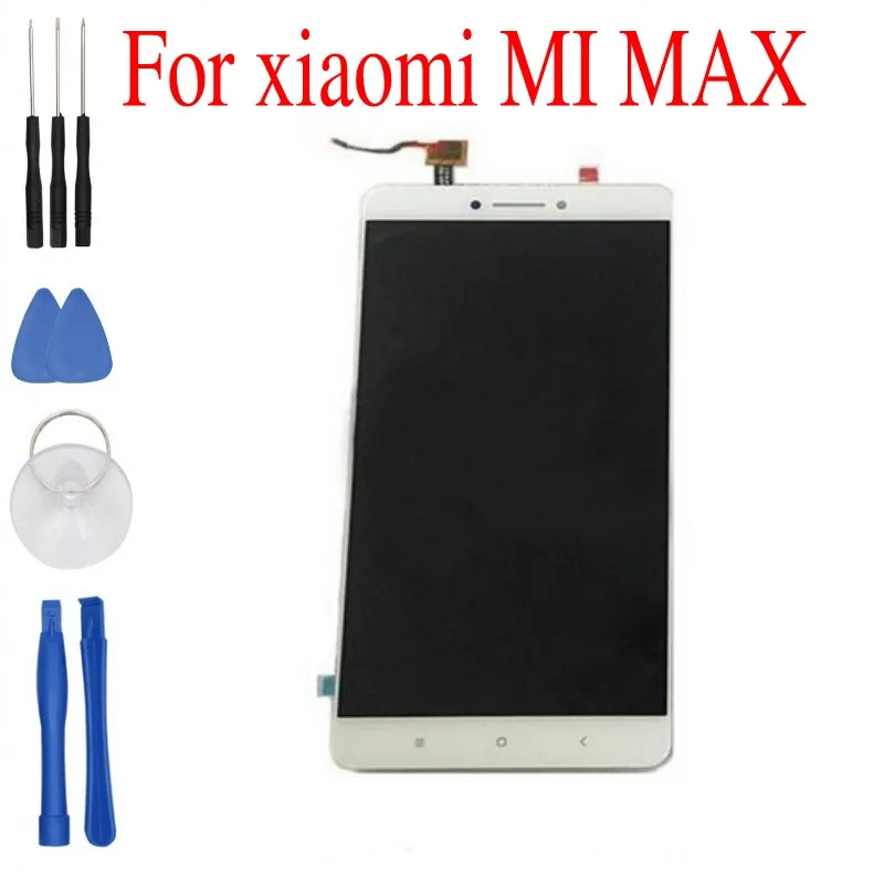 imágenes para En stock reemplazo lcd pantalla y pantalla táctil digitalizar montaje para la pantalla xiaomi max 6.44 pulgadas blanco imágenes para En stock reemplazo lcd pantalla y pantalla táctil digitalizar montaje para la pantalla xiaomi max 6.44 pulgadas blanco