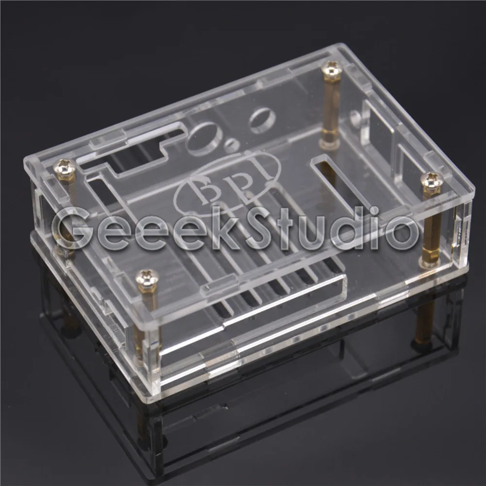 

Transparent Clear Acrylic Case Cover Shell Enclosure Box only for Banana Pi M1 / BPI-M1, Not for BPI-M1+