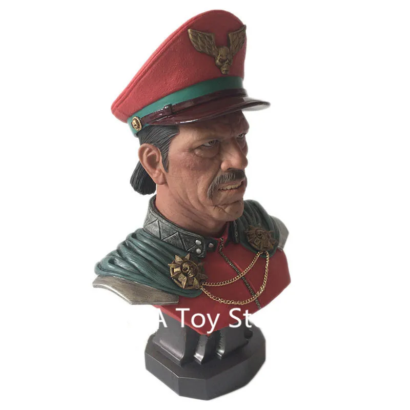 

Street Fighter 5 Statue V Vega Danny Trejo Bust Resin Statue Home Collection Decoration 18CM