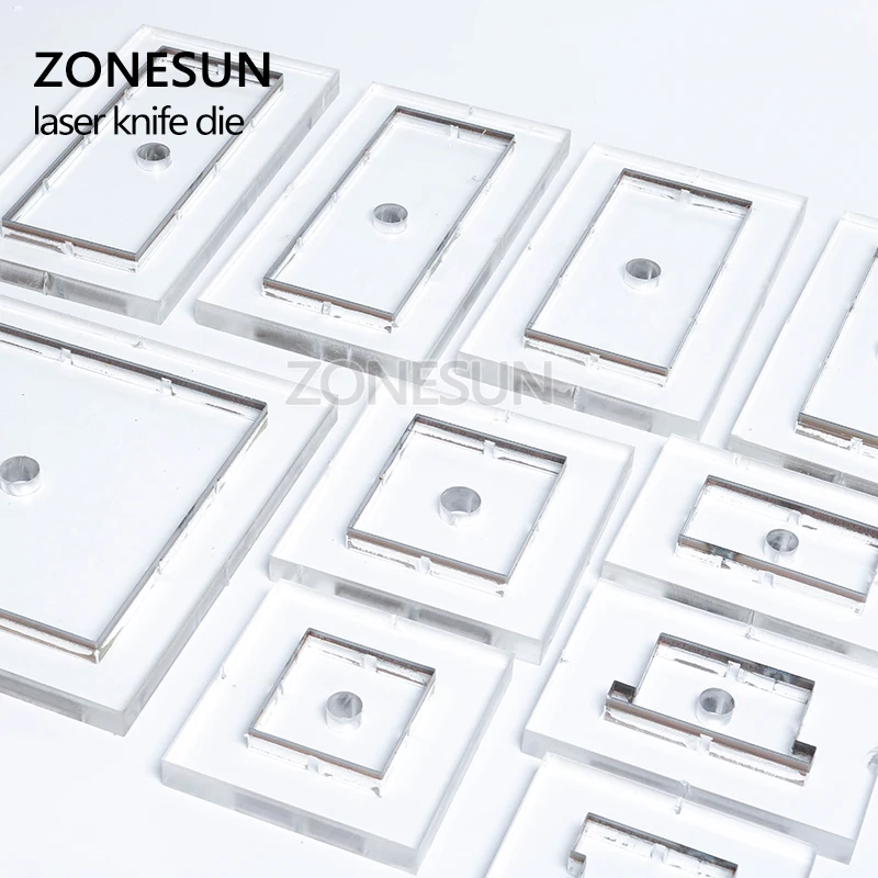 ZONESUN индивидуальный кожаный дырокол стальное лезвие цветок свадьба ПВХ/эва
