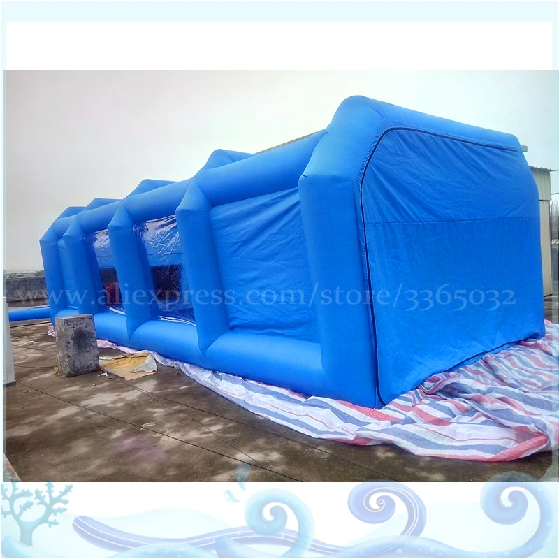  8*4*3 meters Car Repair Tent Inflatable Car Paint Booth  Giant Inflatable Spray Booth For Car