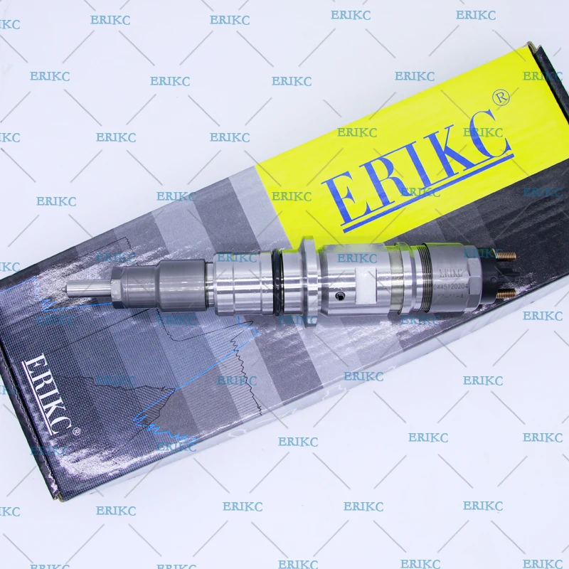  ERIKC 0445120204 Diesel Injector 0 445 120 204 CR auto Fuel Dispenser 68002012AD Inyector 0445 120 
