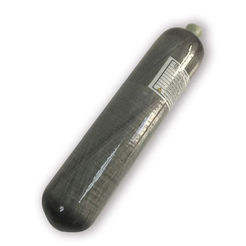 Русь 2L углеродное волокно бутылка для дайвинга/композитная углеродная бутылка для пейнтбола PCP air rifle Прямая