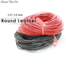 О Fit 3 мм 100 м/roll круглый из натуральной кожи коровы Пояса из натуральной кожи Jewelry Костюмы Интимные аксессуары Бусины Шнуры Для мужчин для женщин мастерства