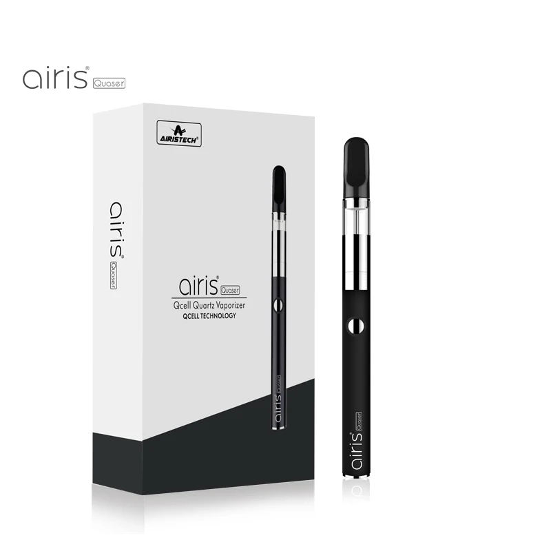 

Original Airis Quaser Wax Vape Pen 350mAh Battery Electronic Cigarette Vaporizer Kit Quatz Coil Build-in Dab Tool Airistech