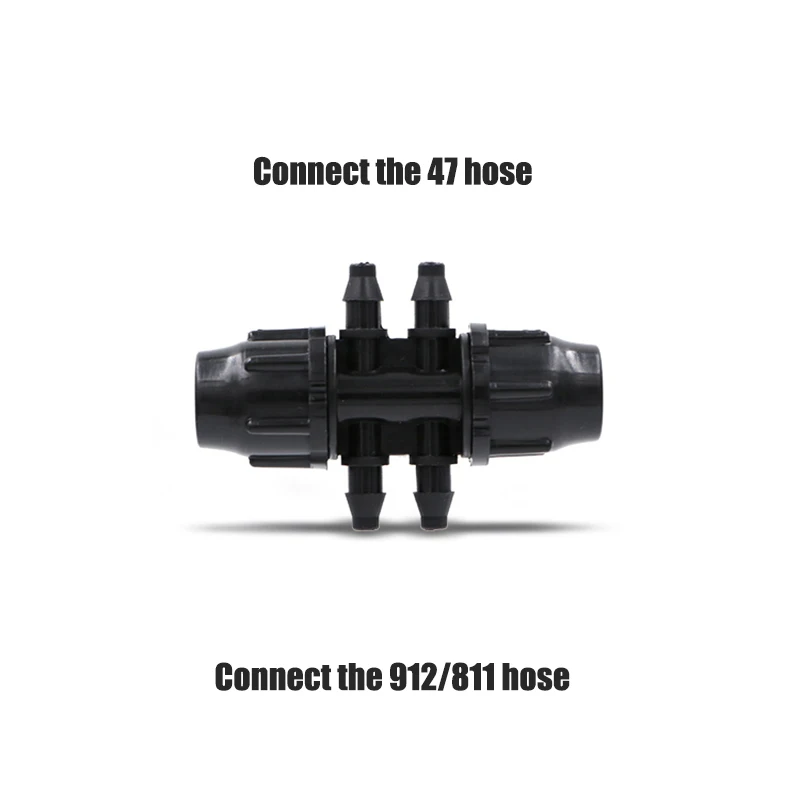 20 шт. капельный ирригатор полива сада 8/1" до 3/4" быстроразъемный СОЕДИНИТЕЛЬ 6 способов для микро орошения Трубная арматура