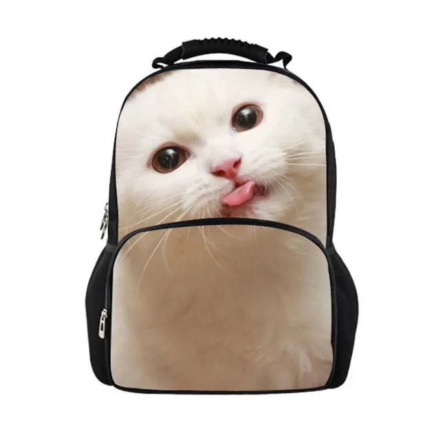 FORUDESIGNS Siamese Cats Backpacks Fashion Women School Backpack for