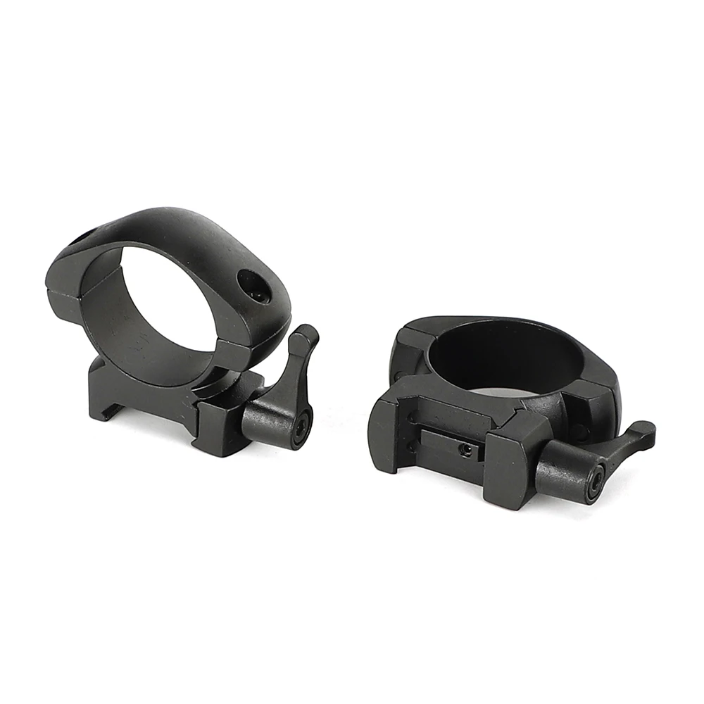 Montagens para Caça Ohhunt Tático Polegada ou 30mm Aço Liberação Rápida Picatinny Weaver Anéis Riflescope Rifle Escopo 1 25.4mm 22 Esporte e Lazer