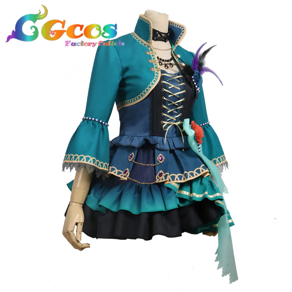 CGCOS Бесплатная доставка Косплей Костюм COS BanG Dream! Roselia опера пустоши Лизы Имаи