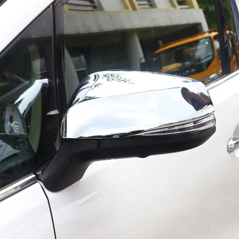 

For Toyota Alphard 2016 2017 2018 ABS Plastic auto accessories Car rearview mirror cover Trim sticker car styling 2pcs