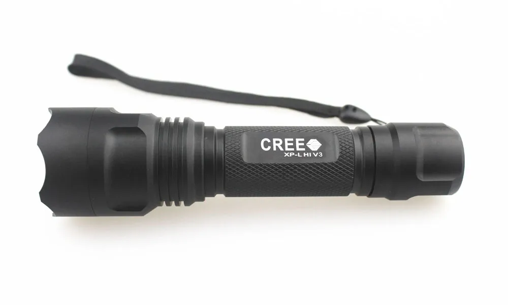 Manta Ray мини C8 CREE XP-L Hi V3 2000lm 2 группы режимов 5 режимов работы+ 3-режимный светодиодный фонарик(1x18650