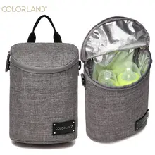 COLORLAND Детские термосы, сумки для ланча Mamadeira, водонепроницаемый держатель для детской бутылочки, вместительная сумка для хранения еды