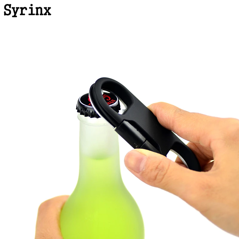Открывалка для пивных бутылок SYRINX Samsung iPhone Huawei Android кабель Micro USB брелок шнур