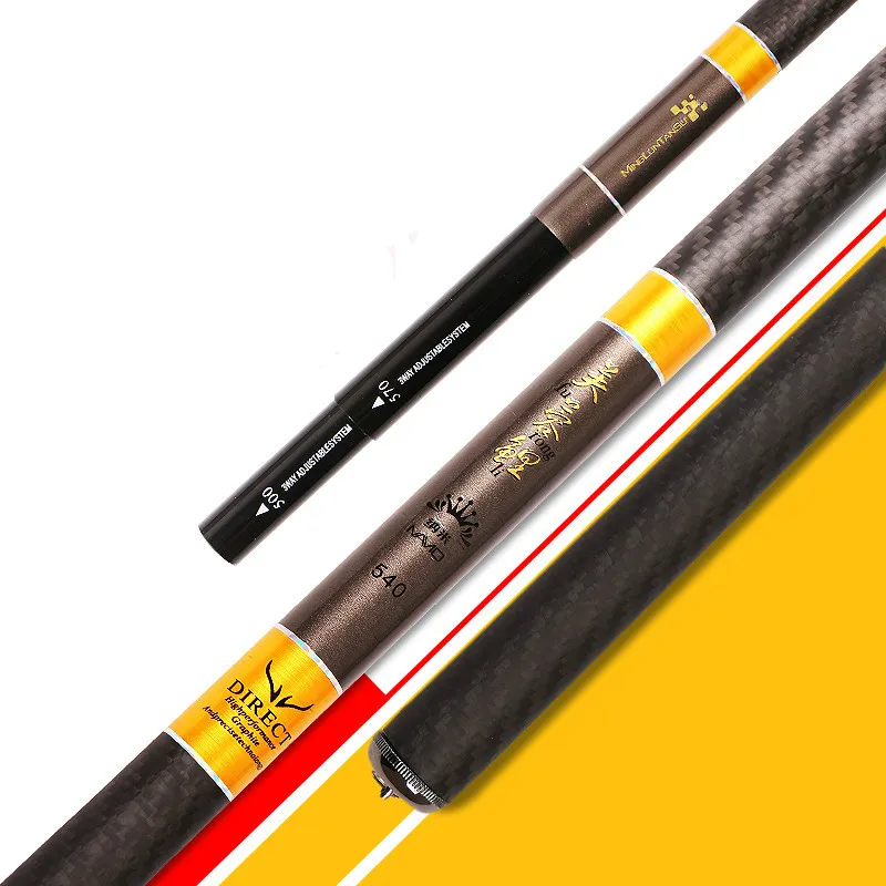 

Carbon Positioning Fish Rod Hand Pole Multi-purpose Fishing Rod Short Section Hand Raft Stream Rod Super Light Super Hard 28tone