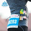 AONIJIE-Cinta con número para carrera Unisex, cinturón con soporte de Gel para correr, triatlón, Maratón, deportes al aire libre ► Foto 3/6