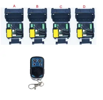 

AC220V 1CH 1 channel RF Wireless Remote Control Relay Switch Security System Garage Doors Gate Electric Doors shutters lamp