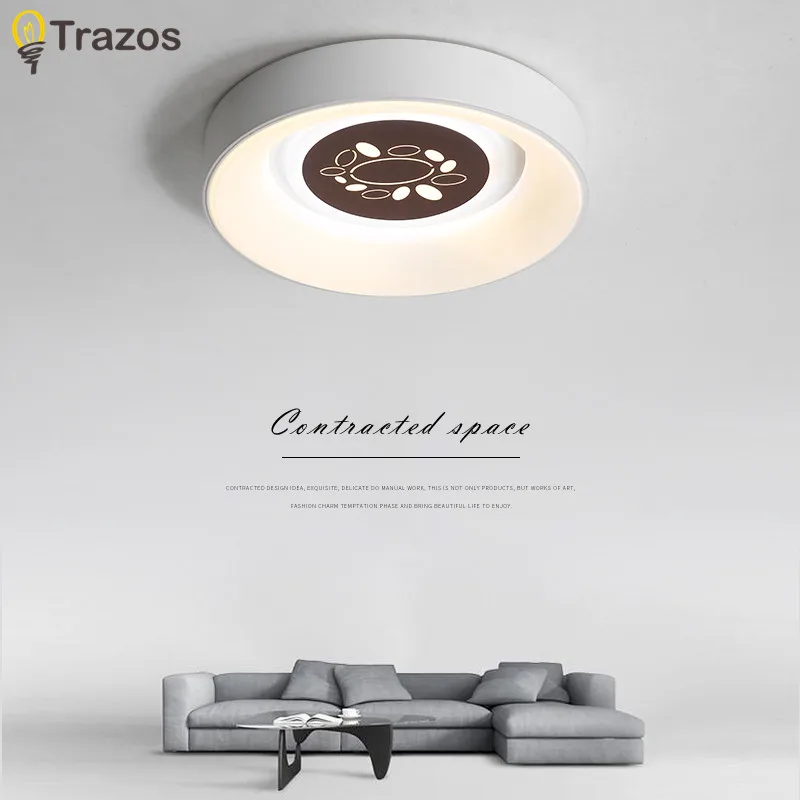 

Modern LED Ceiling Light Hollow out design Remote Control Adjustable Lamp Lightning Fixture Circular Acrylic Nordic Living room