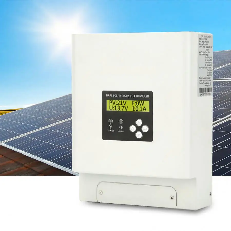 

60A MPPT Solar Charge Controller 48/36/24/12V Solar Charger Controller Auto Identification Max 150VDC Solar Regulator
