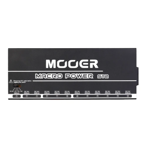 Mooer Macro power S12 MPS12 источник питания 12 портов изолированный эффект педаль питания для гитары педаль эффектов аксессуары для гитары