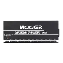 Mooer Macro power S12 MPS12 блок питания 12 портов изолированный эффект педаль питания для гитары эффектная ножная гитара аксессуары