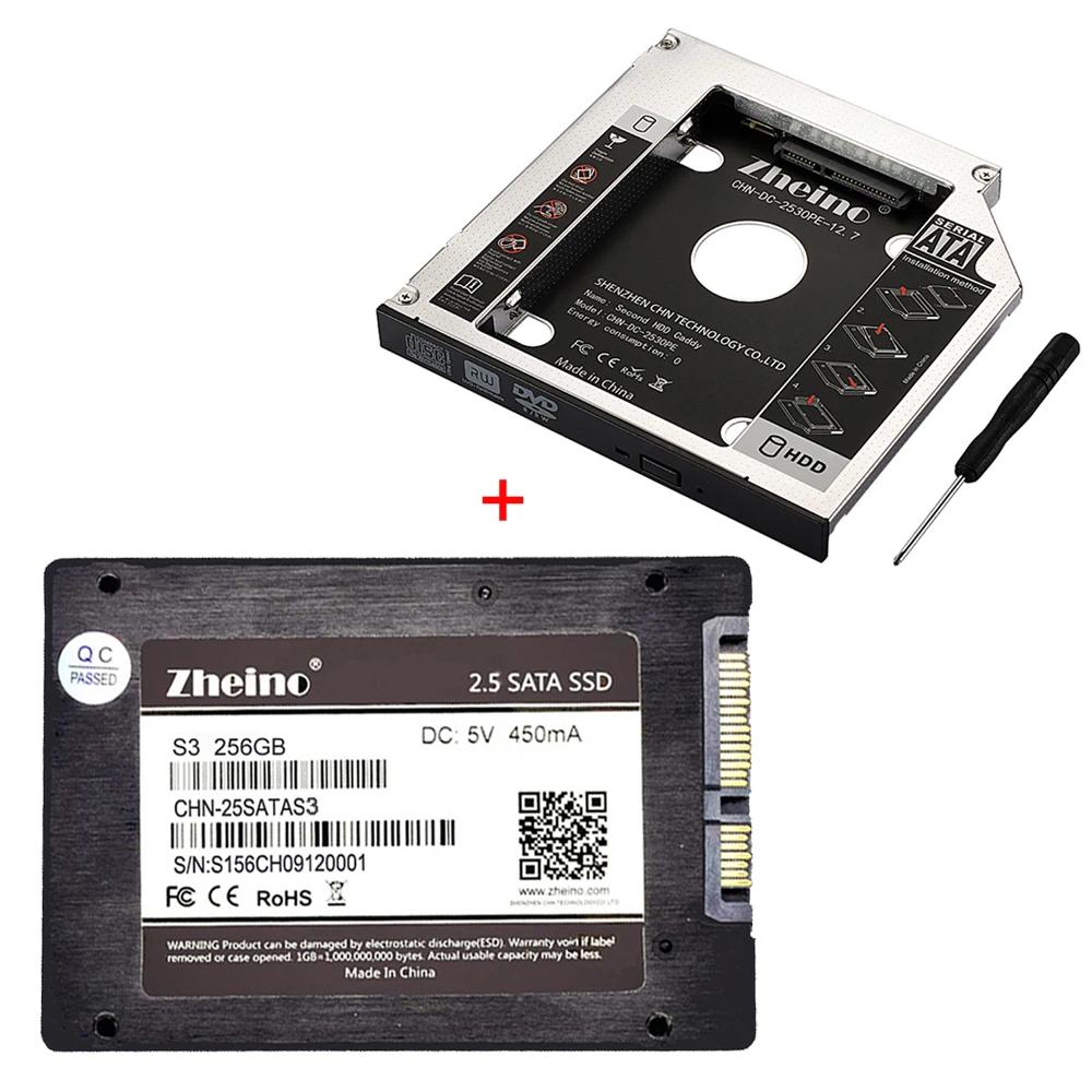 Zheino 2.5''SATA3 SSD 120/240/360/480/960/128G/256/512GB/1TB 3D NAND