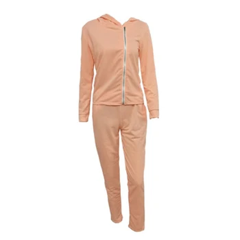 

Fashion Long Sleeve Hoodie Pullover Sweatshirt Top + Long Pants Women Tracksuit