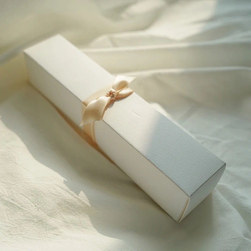  New scrolls design quality soft color invitation scrolls+350g imported texture box for wedding&busi - 32919817328