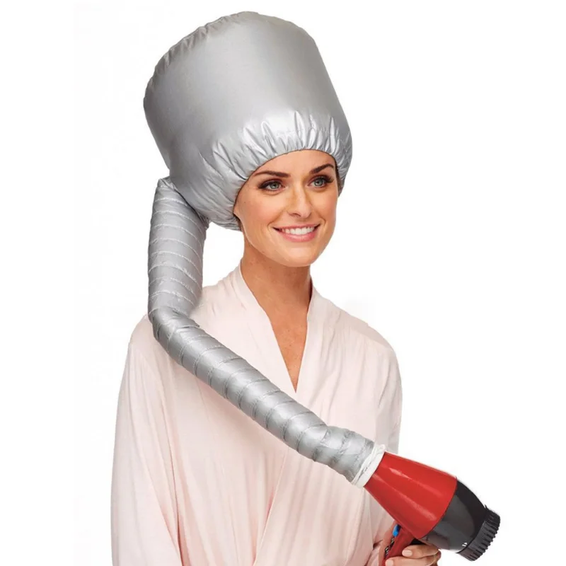 

Dry Hair Cap Easy use Hair perm hair dryer nursing dye hair modelling warm air drying treatment cap home safer than electric cap