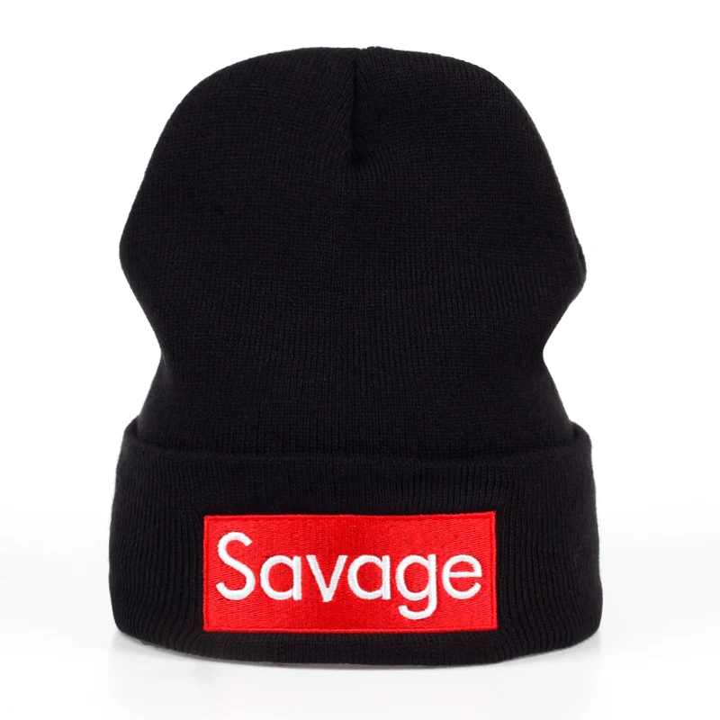 Savage Beanie шапки, шапки, зимние шапки для мужчин и женщин, вязаные зимние брендовые шапки для девочек, женские и мужские теплые уличные шапки Skullies s