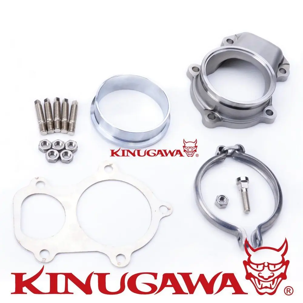 

Kinugawa Turbo V-Band Adapter Kit 5 bolt to 3" V-band for Ford XR6 FALCON BA/BF