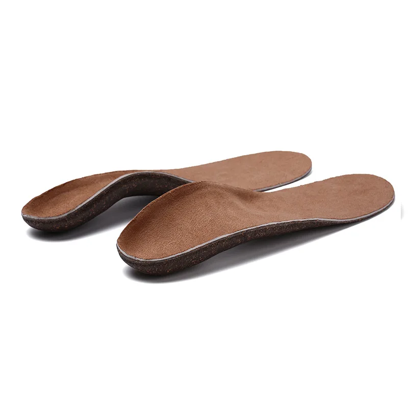 Orthopedic Insoles For Shoes Women Men Sole Flat Foot Arch Support Corrector Steunzolen Cork Orthotics Insole Shoe Pad Inserts