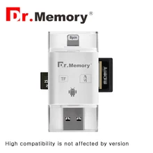 Micro Sd card reader для Apple IPhone 6S 7 plus флешки металл расширения Android телефон OTG карты памяти адаптер 2,0 интерфейс