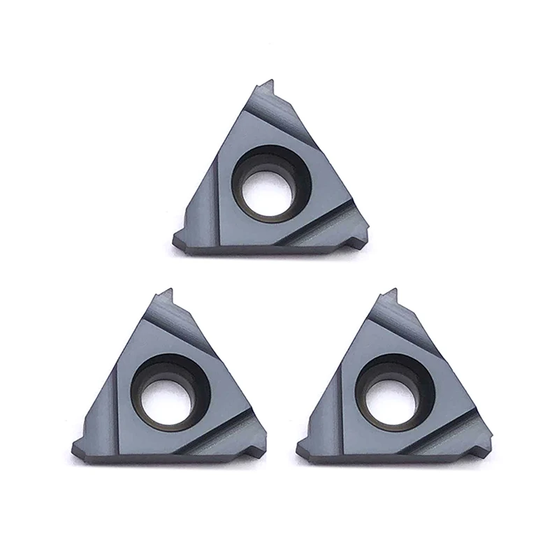 

10 pieces 16ER 16IR 0.50ISO 0.75ISO 1.0ISO 1.25ISO 1.50ISO 1.75ISO 2.0 BMA thread insert CNC carbide machine lathe cutting blade