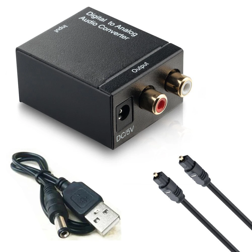 wireless digital to analog audio converter