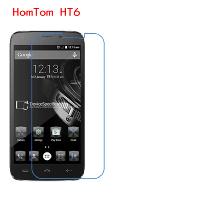 5 Pcs Ultra Thin Clear HD LCD Screen Guard Protector Film With Cleaning Cloth For HomTom HT6. | Мобильные телефоны и