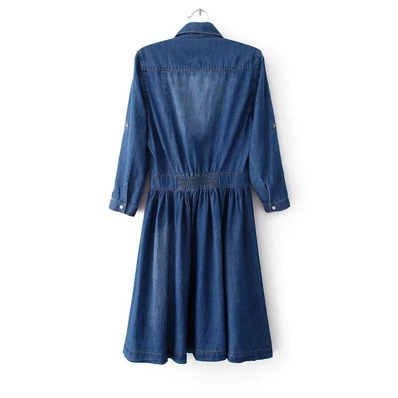 2018 New Arrival High Quality Plus Size Women's Clothes Female Fashion Casual 4XL Blue Denim Dress Elegant Slim Jeans Dresses 2018 New Arrival High Quality Plus Size Women's Clothes Female Fashion Casual 4XL Blue Denim Dress Elegant Slim Jeans Dresses