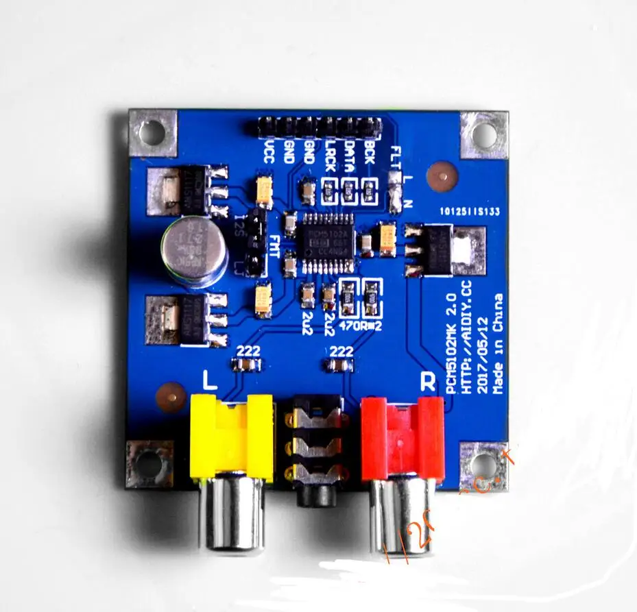 Новая версия PCM5102 PCM5102A DAC декодер ies плеер для hifi усилитель Raspberry Pi PK ES9023 F3-003