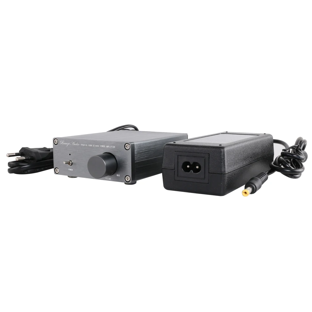 Brisa de Áudio Amplificador de Potência Digital de Áudio Mini Hifi Classe Tpa3116d2 * 2 Tpa3116 Avançado 2*100w Dc24v 4a Ba100 d - Image 6