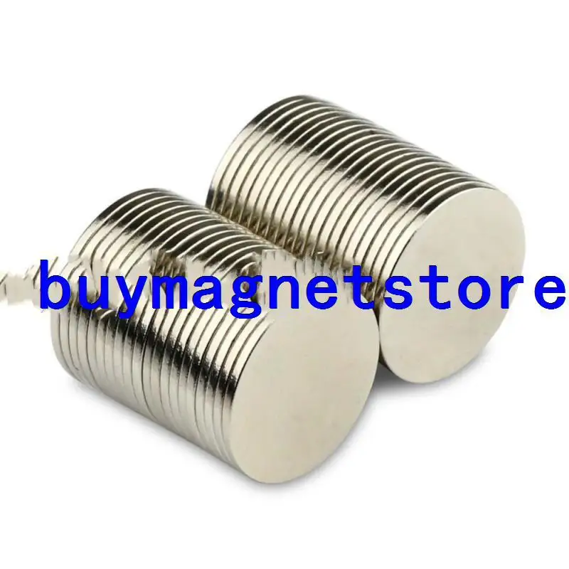 

500pcs 15 mm x 1 mm N35 Grade Small Disc Round Cylinder Rare Earth Neodymium Magnets 15*1
