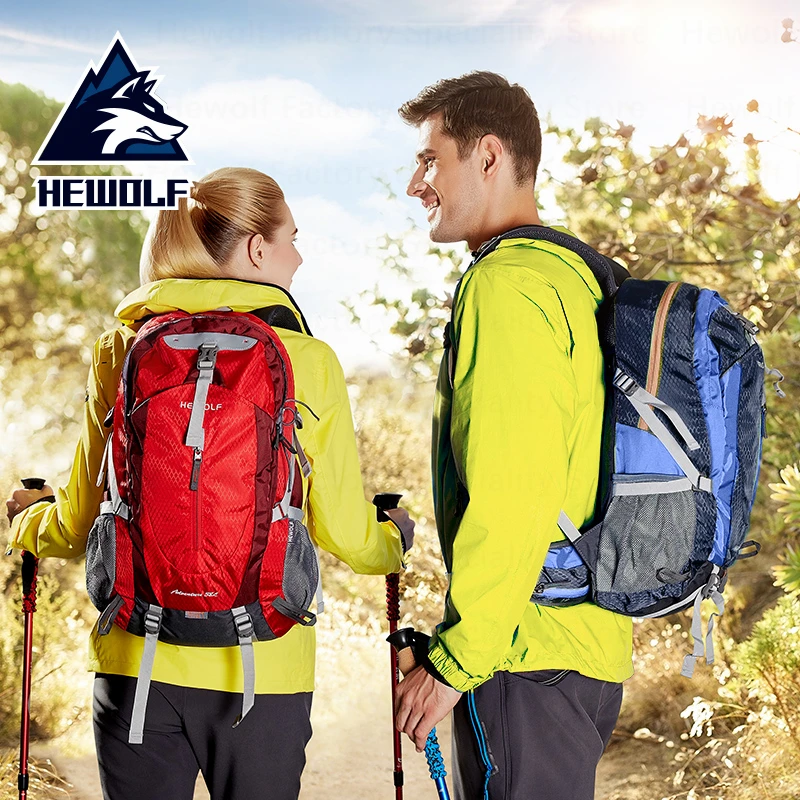 Hewolf Открытый Кемпинг 38L спортивная сумка дышащая для скалолазания