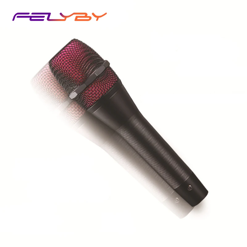 

FELYBY C900 Professional Condenser Handheld Microphone for Live/Recording/Instrument Pickup 3.5mm Stage Wired Microphone