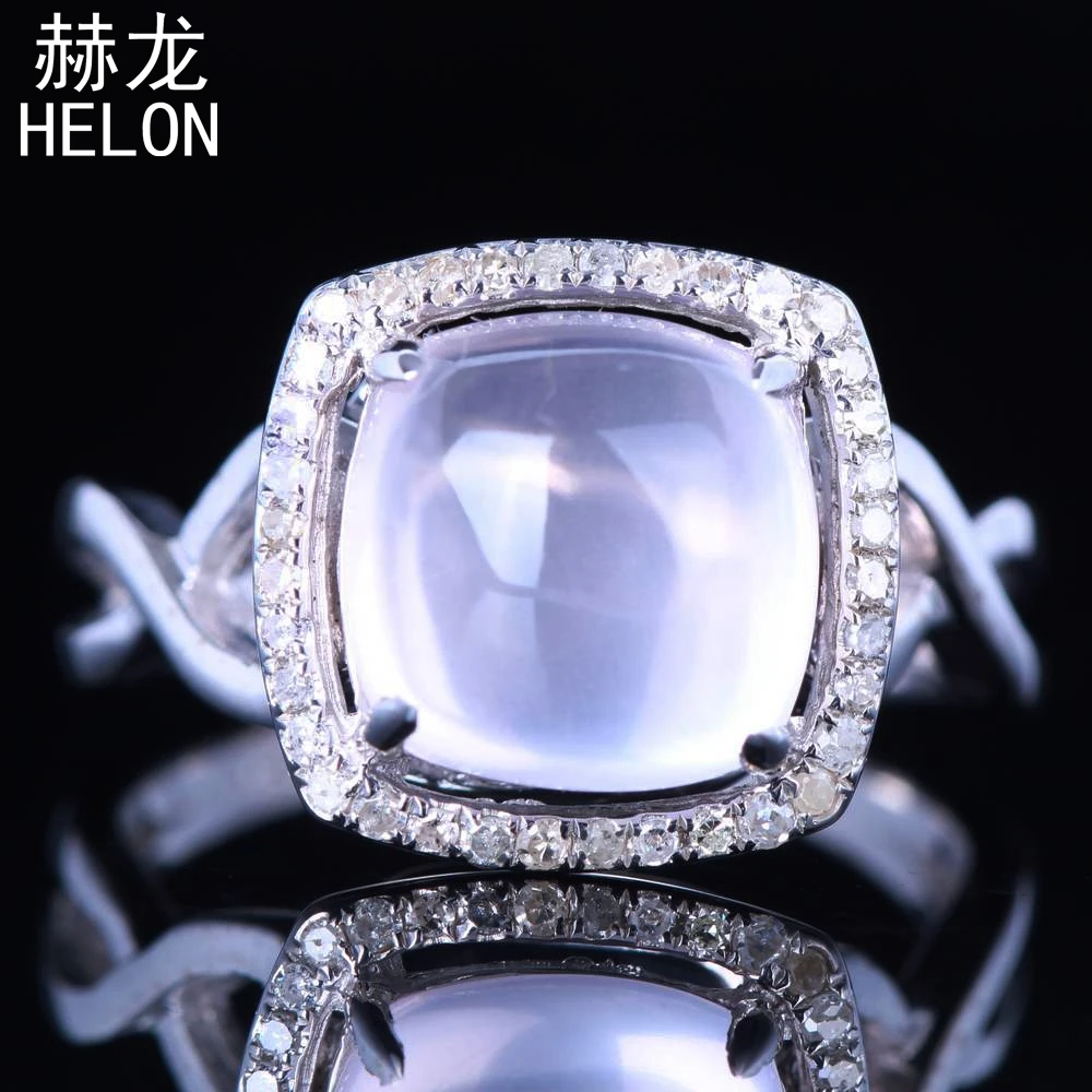 

Sterling Silver 925 Flawless Cushion 100% Genuine 3.26ct Pink Quartz Real Diamonds Engagement Trendy Fine Jewelry Gemstones Ring