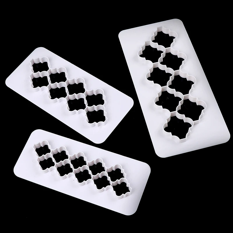 Baking Accessory 3Pcs Geometry Fondant Cookie Cuttter Cake Mold Fondant Mold Fondant Cake Decorating Tools Baking Accessory 3Pcs Geometry Fondant Cookie Cuttter Cake Mold Fondant Mold Fondant Cake Decorating Tools