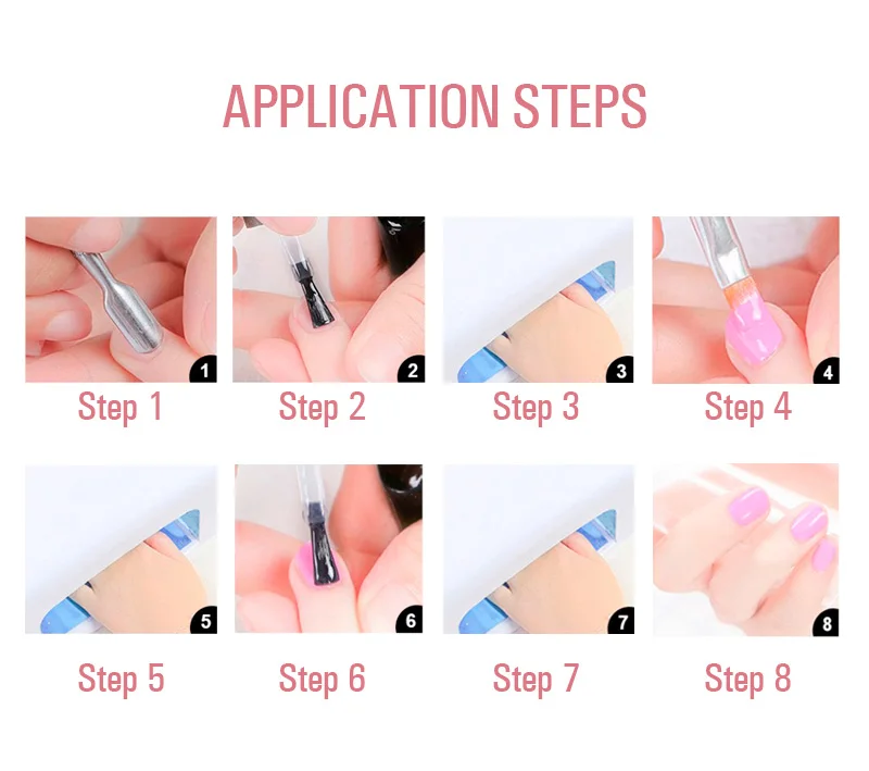 Nude Gel Nail Polish UV Pink High Quality Long-lasting Soak Off LED Manicure Beauty DIY Gel Nail Varnish Art Tools 9 Colors 10ml6
