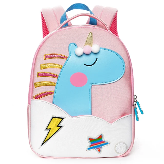 Cocomilo Del Fumetto Per Bambini Sacchetto Di Scuola 3d Unicorno