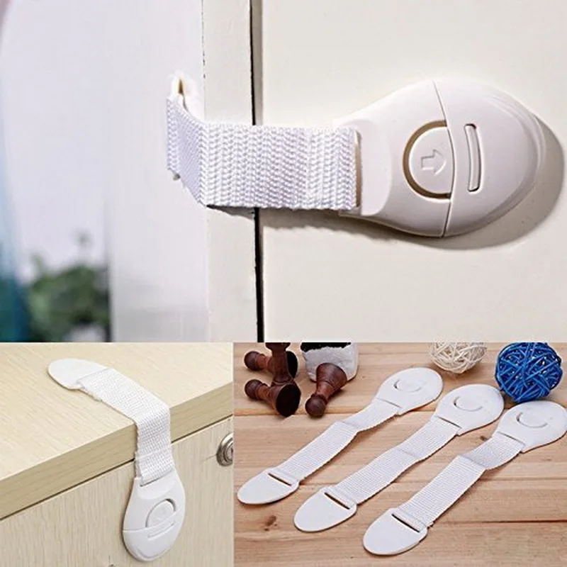 3Pcs Safety Security Plastic Locks Infant Baby Child Product to Latch