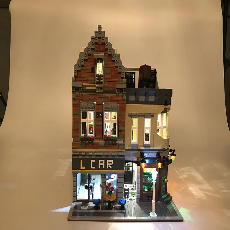 Набор со светодиодной подсветкой для конструктора Lego уличный строительный город