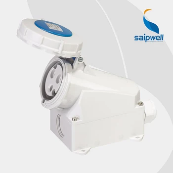 

IP67 3P 32A Splashproof Industrial Electrical Socket / Electric International Standard Surface Mounted Socket (SP-1202)