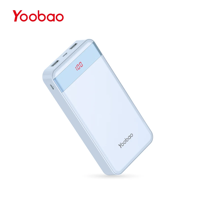 Yoobao m20pro 20000 мАч повербанк с 2 интерфейсами входа и 2 интерфейсами выхода(Lightning&Mircro вход) внешний аккумулятор для телефонов - Цвет: BE-add Micro Cable